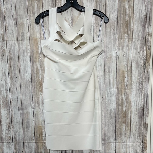 Hervé Léger Icon Strappy Mini Dress - Picture 7 of 16